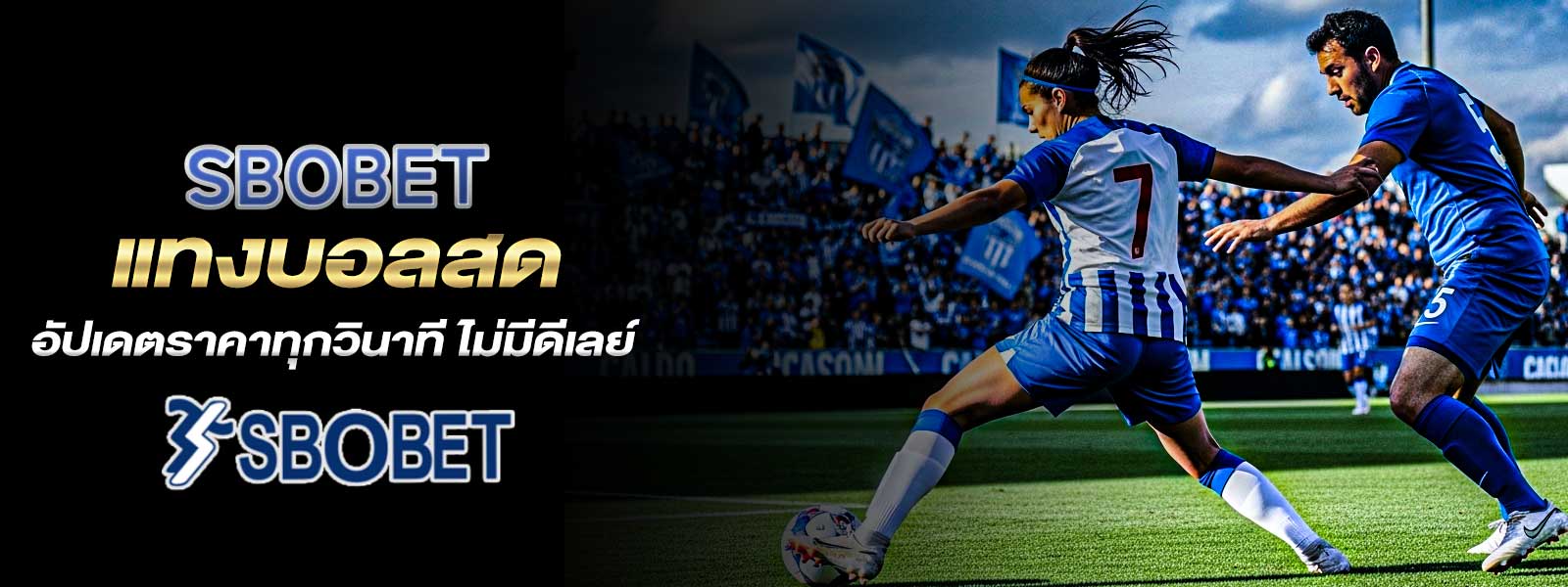 SBOBET แทงบอลสด อัปเดตราคาทุกวินาที ไม่มีดีเลย์